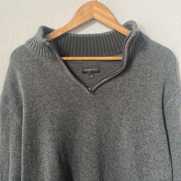 Logan Hill Gray Sweater - Picture 2 of 6